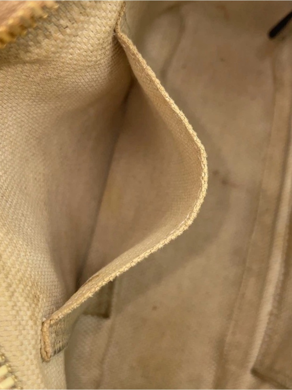 Auth GUCCI Sawhorse Small Disco Bag Pebbled Leather Beige 308364 W/Box/Dust-bag - Picture 11 of 11